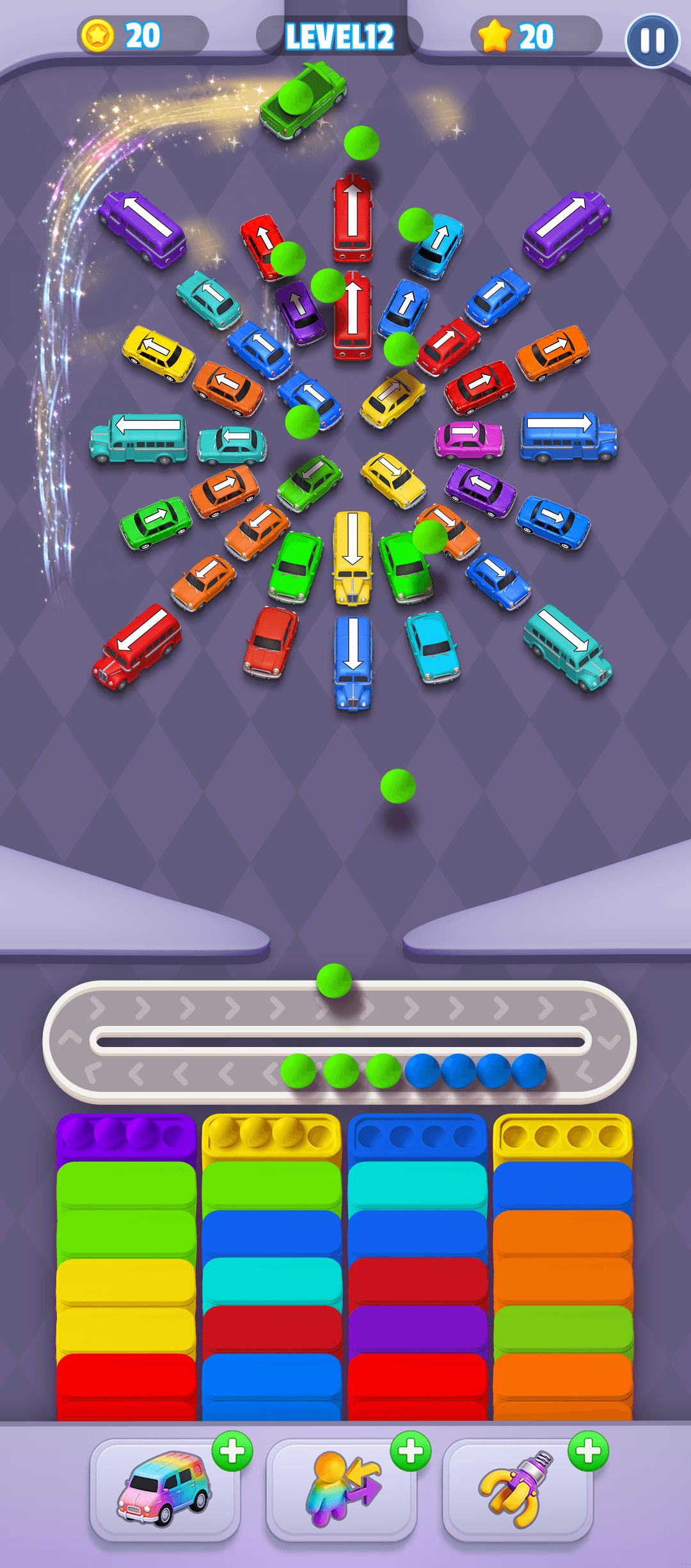 Traffic Dash: Marble Drop Screenshot 2
